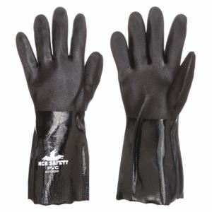 MCR SAFETY 6212ESDL beschichteter Handschuh, L, PVC, 3/4, 1 Paar | CT2NKP 52DA09