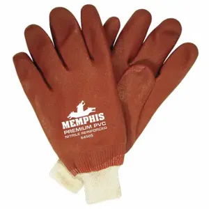 MCR SAFETY 6450S Coated Glove, L, 6450S, 12 Pack | CT2PAC 49DA90