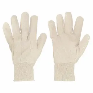 MCR SAFETY 8100A Knit Gloves, Size L, Uncoated, 8100A, 12 PK | CT2QQM 48GL60