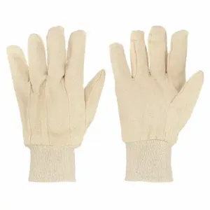 MCR SAFETY 8100C Gloves, Cotton, Knit Wrist, Size L, PK 12 | CT2QDN 392D27