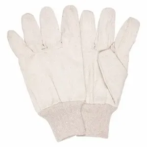 MCR SAFETY 8100R Knit Gloves, Size L, Uncoated, 8100R, 12 PK | CT2QQN 26H474