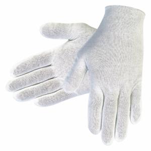 MCR SAFETY 8600C Inspection Gloves, Size L, Seamless Knit, Cotton, 9 Inch Glove Length, 12 PK | CT2QEA 177XK7