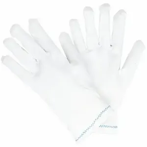 MCR SAFETY 8760L Inspection Gloves, Size L, Finished Hem, Cut and Sewn, Nylon, 9.5 Inch Glove Length | CT2QDX 26H717