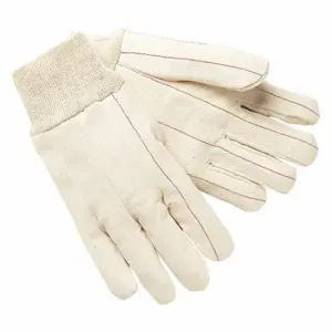 MCR SAFETY 9018C Knit Gloves, Size L, Glove Hand Protection, 500 Deg F Max Temp, Cotton, Knit Cuff, 12 PK | CT2QUQ 26J120