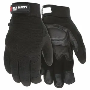 MCR SAFETY 903XL Mechanics Gloves, Size XL, Mechanics Glove, Full Finger, Goatskin, Hook-and-Loop Cuff | CT2RTD 26H693