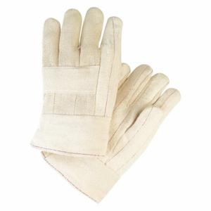 MCR SAFETY 9124C Strickhandschuhe, Größe L, Handschuh-Handschutz, 605 °F maximale Temperatur, Baumwolle, Schlupfmanschette | CT2QUY 26J218