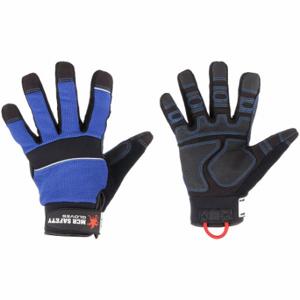 MCR SAFETY 918S Mechanics Gloves, Size S, Synthetic Leather, Hook-and-Loop Cuff, ANSI Cut Level A4, 1 Pair | CT2RVH 60HM59