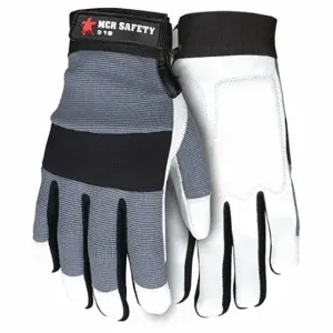 MCR SAFETY 919XL Mechanics Gloves, Size XL, Mechanics Glove, Full Finger, Goatskin, Padded Palm, 1 Pair | CT2RTG 60HM67