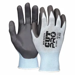 MCR SAFETY 92718NFXXS Coated Glove, 2XS, Foam Nitrile, Sandy, 12 Pack | CT2NEN 60JA42