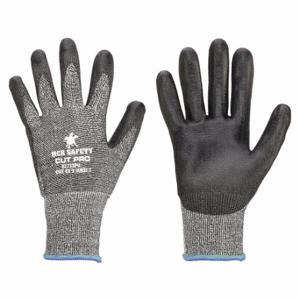 MCR SAFETY 92723PUS Coated Glove, S, Polyurethane, Gray, 1 Pair | CT2NTJ 48GH99