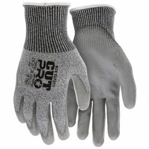 MCR SAFETY 92752PUM Cut-Resistant Glove, M, Ansi Cut Level A2, Palm, Dipped, Polyurethane, 12 PK | CT2PVD 801C25