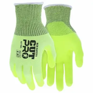 MCR SAFETY 9277NFXXL Cut-Resistant Glove, 2Xl, Ansi Cut Level A7, Palm, Dipped, Nitrile, 12 PK | CT2PUV 801AZ5