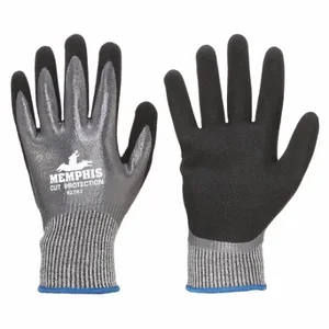 MCR SAFETY 92783S Coated Glove, S, Foam Nitrile, Gray, 1 Pair | CT2NRA 49JY66