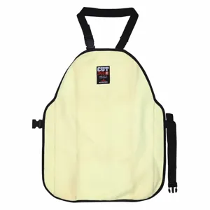 MCR SAFETY 93130MK Bib Apron, Yellow, Universal Size | CF2PLU 55VT45