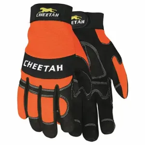 MCR SAFETY 935HVOXXL Mechanics Gloves, Size 2XL, Mechanics Glove, Full Finger, Synthetic Leather, Pr, 1 Pair | CT2RMD 60HN49