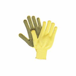 MCR SAFETY 9361S Coated Glove, S, Dotted, PVC, Kevlar, 12 Pack | CT2NQN 26J801