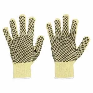 MCR SAFETY 9366LE Coated Glove, L, Sandy, PVC, 12 Pack | CT2NKV 48XW56