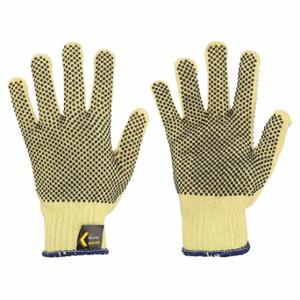 MCR SAFETY 9366L beschichteter Handschuh, L, gepunktet, PVC, Kevlar, 12er-Pack | CT2NFN 48GL49
