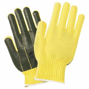 MCR SAFETY 9368S Coated Glove, S, PVC, Kevlar, 12 Pack | CT2NTP 26J869