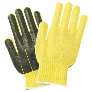 MCR SAFETY 9368S Coated Glove, S, PVC, Kevlar, 12 Pack | CT2NTP 26J869