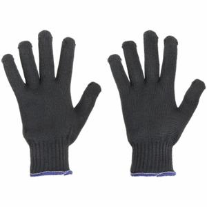 MCR SAFETY 9370BKXS Cut-Resistant Gloves, Xs, Ansi Cut Level A3, Uncoated, Uncoated, Black, 12 PK | CT2PYE 55VT60