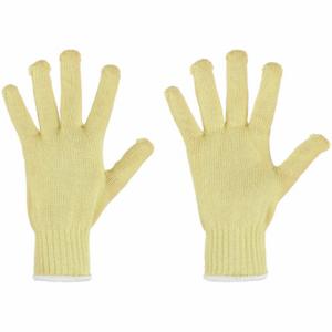 MCR SAFETY 9370KFL Cut-Resistant Gloves, L, Ansi Cut Level A4, Uncoated, Uncoated, Yellow, 12 PK | CT2PWR 55VT61