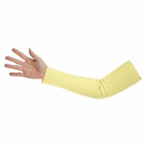 MCR SAFETY 9371E Cut-Resistant Sleeves, Ansi/Isea Cut Level A3, Yellow, Sleeve | CT2TVQ 26G911