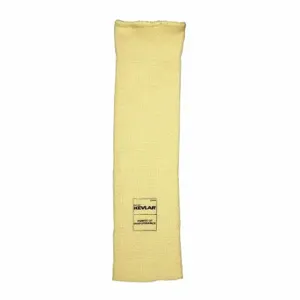 MCR SAFETY 9374 Cut-Resistant Sleeve, Ansi/Isea Cut Level A3, Yellow, Sleeve, Knit Cuff | CT2TUT 48GM85