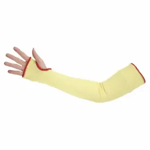 MCR SAFETY 9378KCT Cut-Resistant Sleeves, Ansi/Isea Cut Level A3, Yellow, Sleeve | CT2TVM 26G965