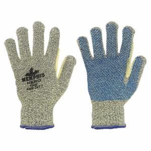 MCR SAFETY 93867M Coated Glove, M, Dotted, PVC, Kevlar, 1 Pair | CT2NLM 49DC77