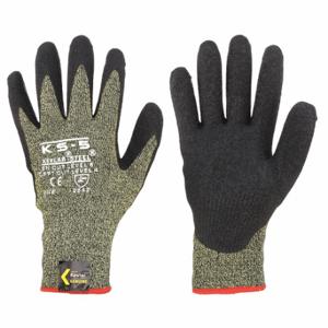 MCR SAFETY 9389XXL Beschichteter Handschuh, 2XL, Latex, Gelb, 1 Paar | CT2NDU 48GH48