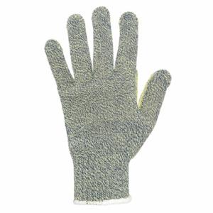 MCR SAFETY 9399L Coated Glove, L, ANSI Cut Level A4, Uncoated, Uncoated, Kevlar, Blue | CT2PZK 48GG56