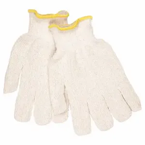 MCR SAFETY 9412KM Knit Gloves, Size S, Uncoated, Cotton, 12 PK | CT2QRV 26H658