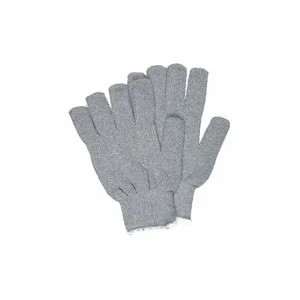 MCR SAFETY 9413KM Knit Gloves, Size L, Glove Hand Protection, 500 Deg F Max Temp, Cotton, Knit Cuff, 12 PK | CT2QNH 26H588