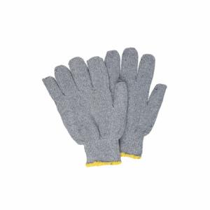 MCR SAFETY 9414KM Knit Gloves, Size S, Glove Hand Protection, 500 Deg F Max Temp, Cotton, Knit Cuff, 12 PK | CT2QRN 26H589