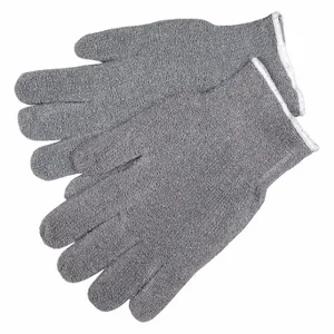 MCR SAFETY 9415KM Knit Gloves, Size L, Glove Hand Protection, Cotton, 24 oz Fabric White, Knit Cuff, 12 PK | CT2QNV 26H715