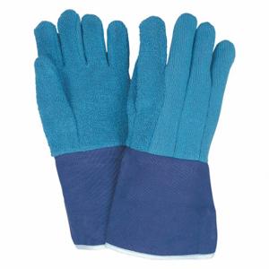 MCR SAFETY 9428GFR Knit Gloves, Size L, Glove Hand Protection, 605 Deg F Max Temp, Cotton, Gauntlet Cuff | CT2QNL 26K026