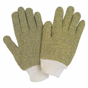MCR SAFETY 9430KM Knit Gloves, Size L, Glove Hand Protection, 500 Deg F Max Temp, Cotton/Kevlar, Wrist | CT2QNK 26J938