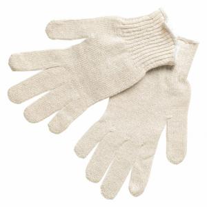 MCR SAFETY 9638M Knit Gloves, Size M, 9638M, 12 PK | CT2QRC 26H059