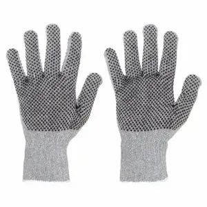 MCR SAFETY 9662LM Knit Gloves, Size L, 9662LM, 12 PK | CT2QPX 26H346