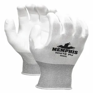 MCR SAFETY 9665XL Coated Glove, Xl Glove Size, White, 1 Pair | CH6NGB 48GH75