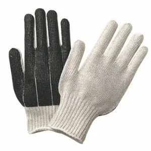 MCR SAFETY 9670LM Knit Gloves, Size L, 9670LM, 12 PK | CT2QUR 26H473