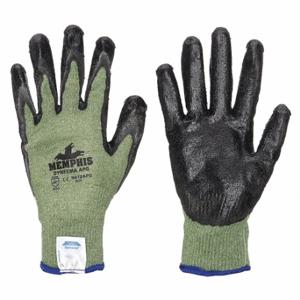 MCR SAFETY 9672APGM Coated Glove, M, Flat, 1 Pair | CT2NPB 48GJ32