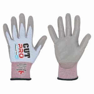 MCR SAFETY 9672DT2M Coated Glove, M, Polyurethane, Blue, 1 Pair | CT2NNG 49DC23