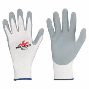 MCR SAFETY 9673GWXS Beschichteter Handschuh, XS, Sandy, Schaumstoff-Nitril, ANSI-Abriebstufe 3, 12er-Pack | CT2NZP 48GH81