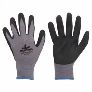 MCR SAFETY 9673SFXS Coated Glove, XS, Foam Nitrile, 1 Pair | CT2NYR 48GH87