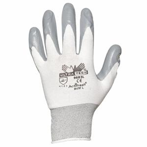 MCR SAFETY 9674XS Coated Glove, XS, Sandy, Foam Nitrile, 1 Pair | CT2PBG 48GK81