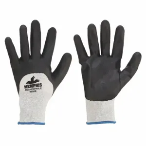 MCR SAFETY 96781M Coated Glove, M, Sandy, Foam Nitrile, 3/4, 1 Pair | CT2NNN 49DC28