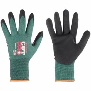 MCR SAFETY 96782XXXL Coated Glove, 3XL, Nitrile, Sandy, Black, 1 Pair | CT2NEQ 60JA77