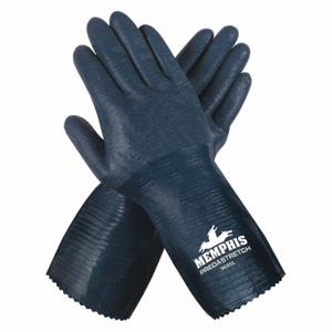 MCR SAFETY 9685S Beschichteter Handschuh, S, Nitril, 12er-Pack | CT2NUW 48GJ96